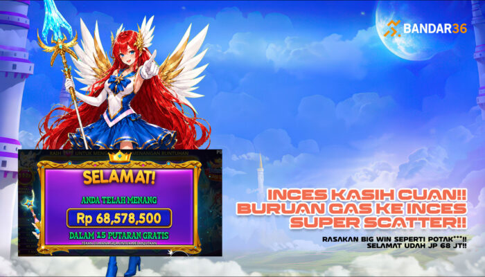 POTAK*** Bikin Heboh! Menang Rp68 Juta di Starlight Princess Super Scatter BANDAR36