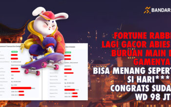 Kemenangan Fortune Rabbit di BANDAR36 dengan total WD Rp98 juta