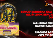 Kemenangan Mahjong Wins BANDAR36 Rp90 juta milik LAYS***