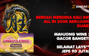 Kemenangan Mahjong Wins BANDAR36 Rp90 juta milik LAYS***