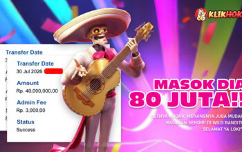 WD KLIKHOKI 80 Juta milik LOKI* dari game Wild Bandito