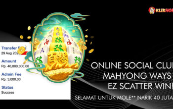 Kisah kemenangan komunitas Mahyong Online Social Club MOLE** WD Rp40 juta di KLIKHOKI