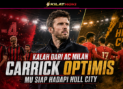 Michael Carrick mempersiapkan MU vs Hull City