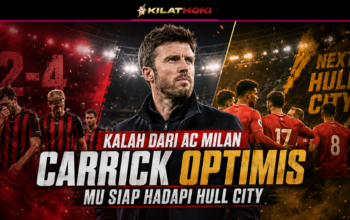 Michael Carrick mempersiapkan MU vs Hull City