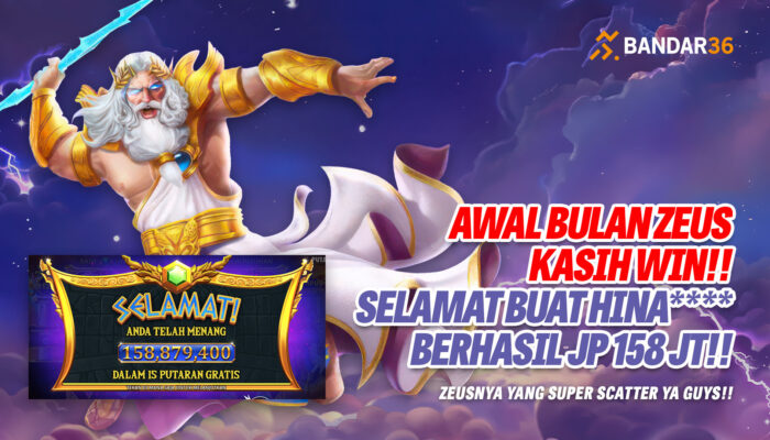 Awal Bulan Langsung Pecah! HINA***** Tembus Rp158 Juta dan WD Rp99 Juta di BANDAR36