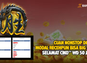 Jackpot Mahjong Member BANDAR36 menang Mahjong Wins 3 Pragmatic Play Rp50 juta
