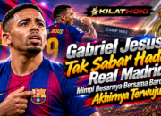 Gabriel Jesus sambut Clasico pertama bersama Barcelona melawan Real Madrid di Camp Nou