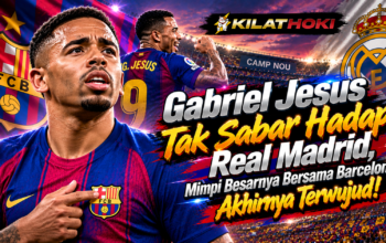 Gabriel Jesus sambut Clasico pertama bersama Barcelona melawan Real Madrid di Camp Nou