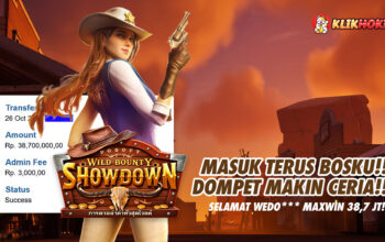 Wild Bounty Berbuah Jutaan, WEDO*** WD Rp38,7 juta dari Wild Bounty Showdown PG SOFT di KLIKHOKI