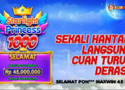 Inces Bagi Puluhan Juta, PON*** maxwin Rp45 juta dalam 5 spin gratis Starlight Princess 1000 di KLIKHOKI