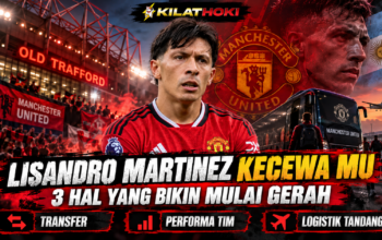 Lisandro Martinez kecewa MU setelah pertandingan melawan Leeds United