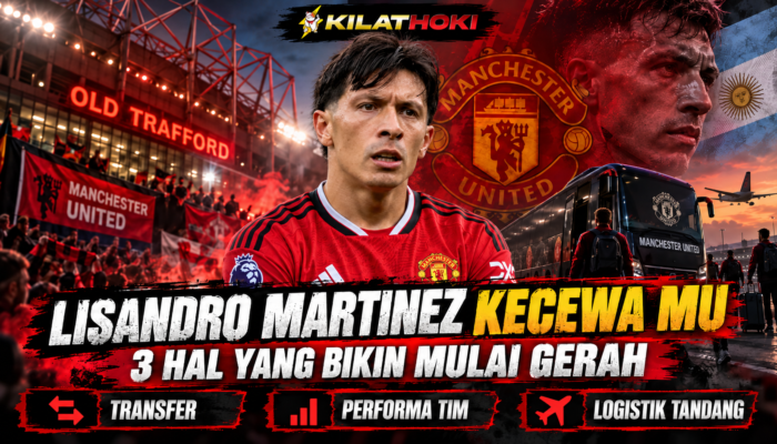 Lisandro Martinez Mulai Tak Betah di MU? Tiga Masalah Internal Bikin Masa Depannya Terancam